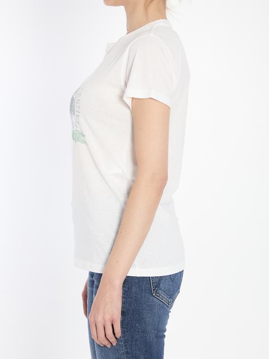  생로랑 반팔 티셔츠 817047 WHITE - SAINT LAURENT