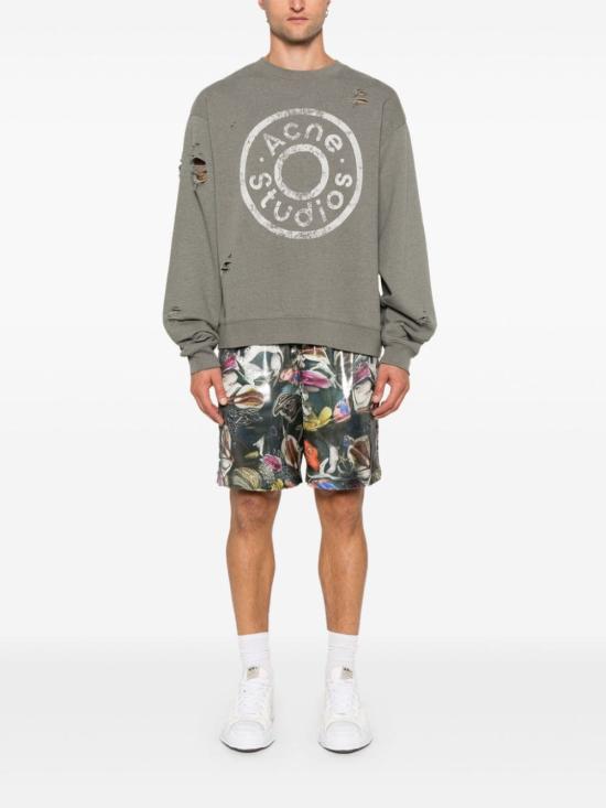  아크네 스튜디오 긴팔 티셔츠 CI0179BCA MOSS GREEN DOM - ACNE STUDIOS