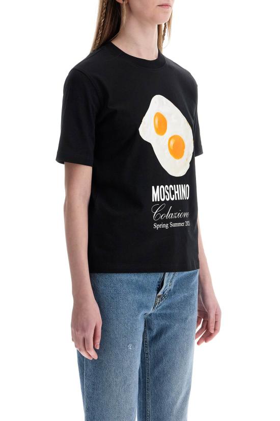 25SS 모스키노 반팔 티셔츠 A0704 0541 1555M - MOSCHINO