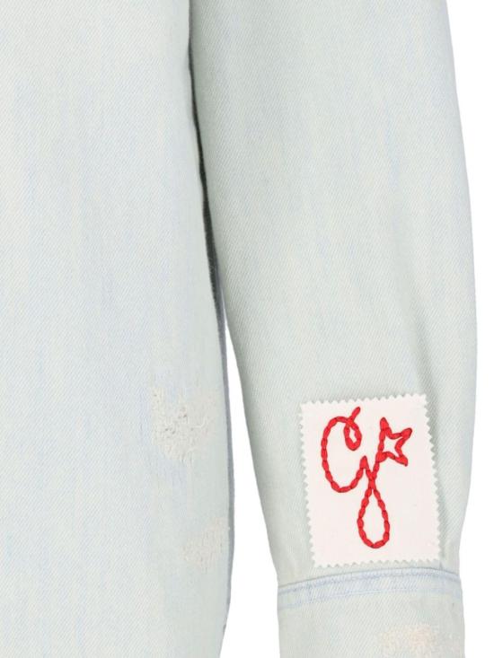 25SS 골든구스 셔츠 GWP00589 P00062750100 CLEAR BLUE - GOLDEN GOOSE