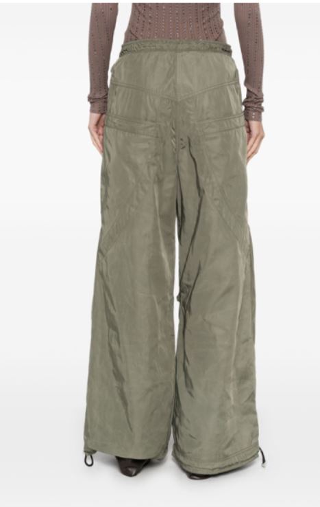 25SS 디 아티코 스트레이트 팬츠 250WCP00255 PLL001AA828 Military green - THE ATTICO