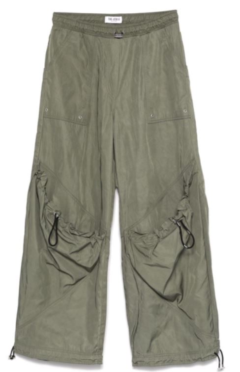 25SS 디 아티코 스트레이트 팬츠 250WCP00255 PLL001AA828 Military green - THE ATTICO