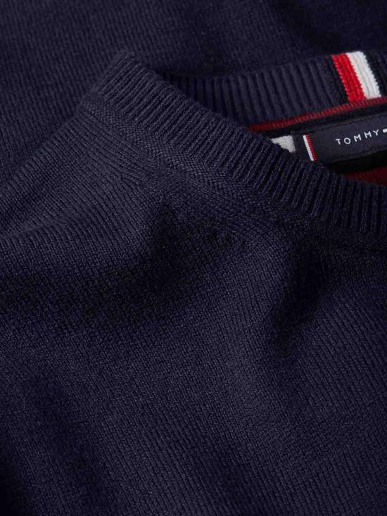 26FW 타미힐피거 스웨터 MW0MW28046DW5 BLUE - TOMMY HILFIGER