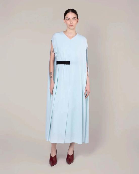  록산다 롱 원피스 파이어 드레스 셀라돈 - ROKSANDA