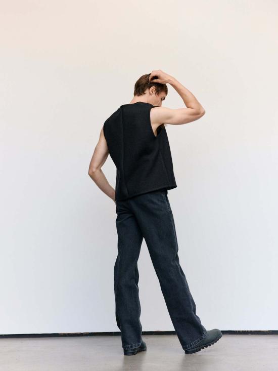  리에르 베스트 펠티드 워커 탑 블랙 - RIER