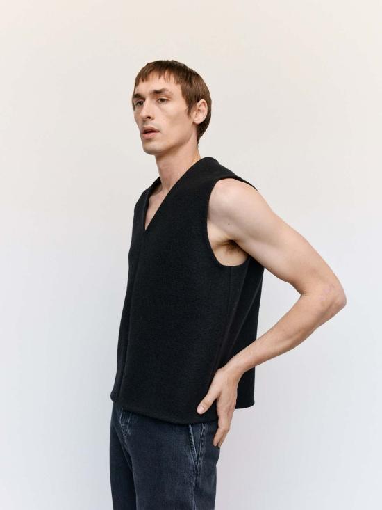  리에르 베스트 펠티드 워커 탑 블랙 - RIER