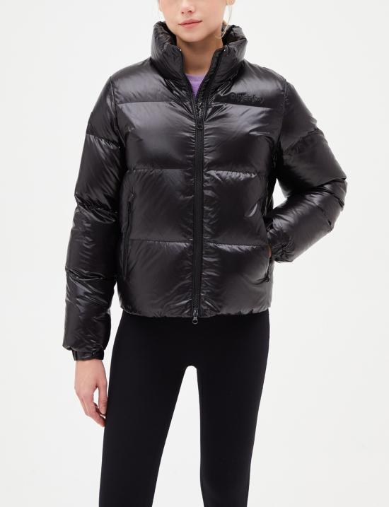  듀베티카 디마 로고 패치 다운 자켓 VDDJ11546K0001BKS BLACK DOM