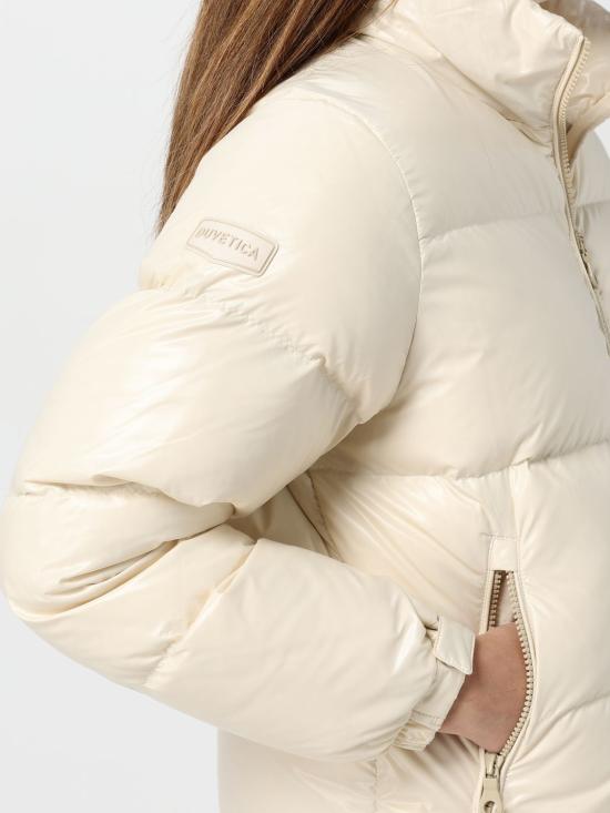  듀베티카 디마 로고 패치 다운 자켓 VDDJ11546K0001CRS CREAM DOM - DUVETICA