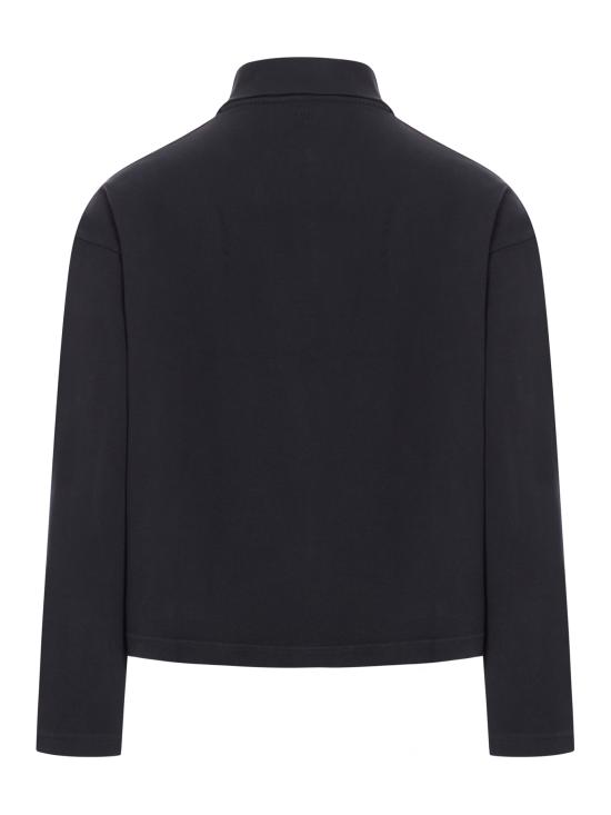  아미 폴로 티셔츠 UPL340JE0092001 BLACK DOM - AMI