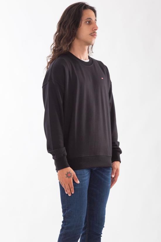 25SS 디젤 긴팔 티셔츠 A149420GRAC9XX BLACK DOM - DIESEL