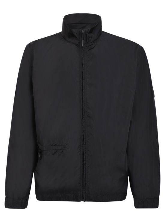  레인스 자켓 1890001 BLACK DOM