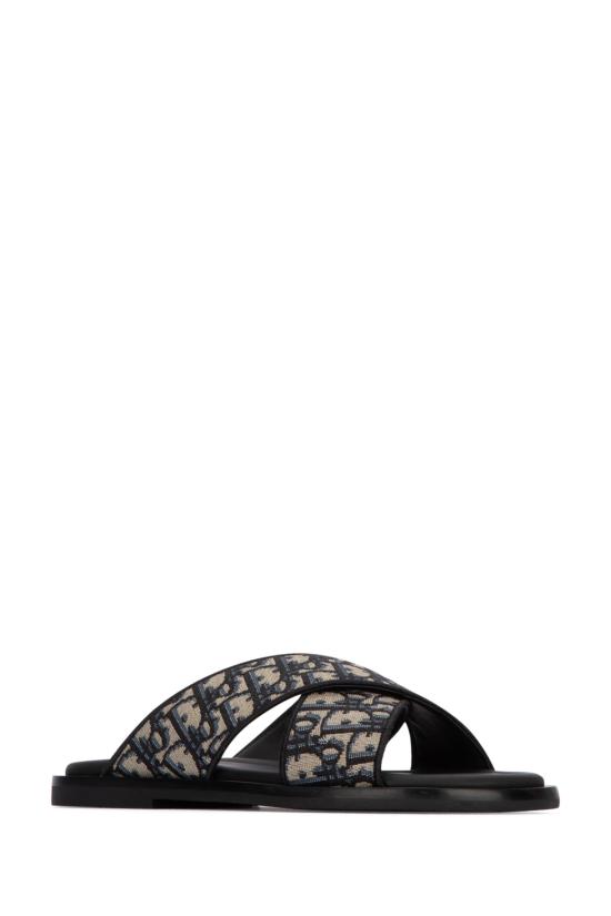 25FW 디올 뮬/슬리퍼 3SA126ZSA961 BLACK DOM - DIOR