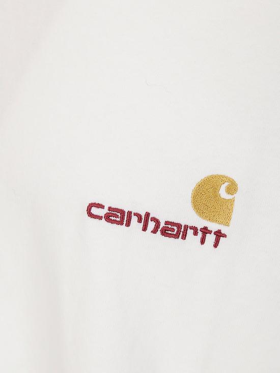 25FW 칼하트 WIP 긴팔 티셔츠 I02995502XX WHITE DOM - CARHARTT WIP