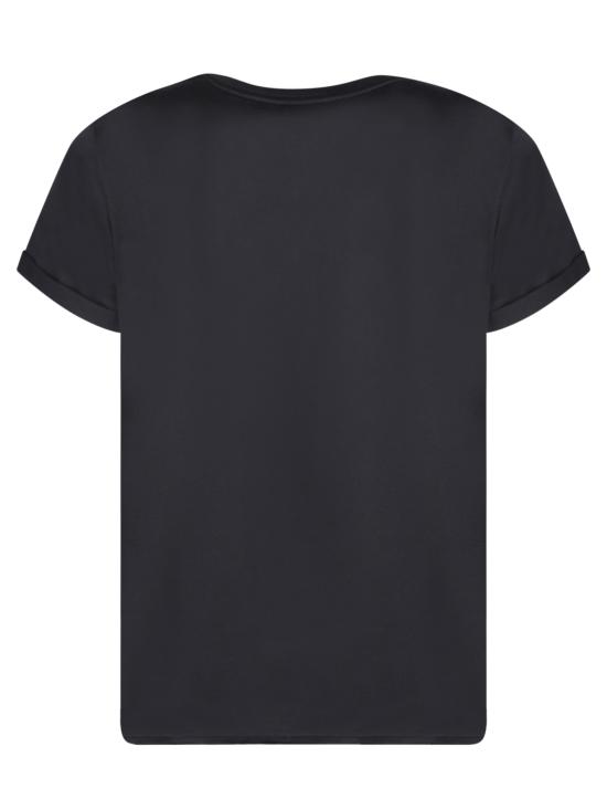 25FW 생로랑 리브 고쉬 티셔츠 464572 YB2DQ 1000 Black - SAINT LAURENT
