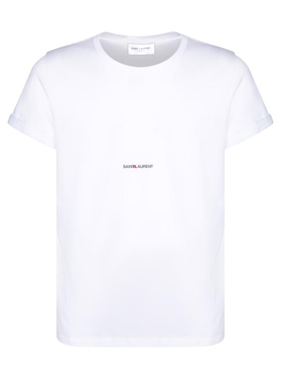 25FW 생로랑 반팔 티셔츠 464572 YB2DQ 9000 White