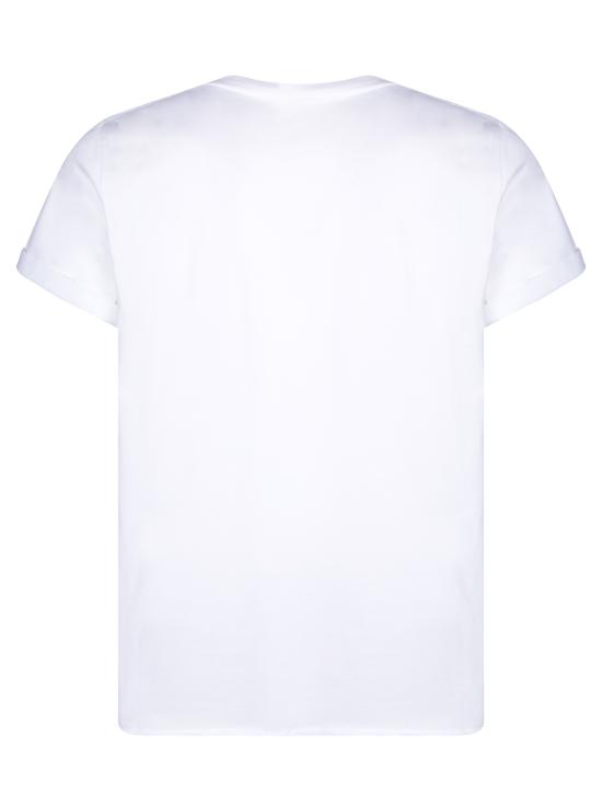 25FW 생로랑 반팔 티셔츠 464572 YB2DQ 9000 White - SAINT LAURENT