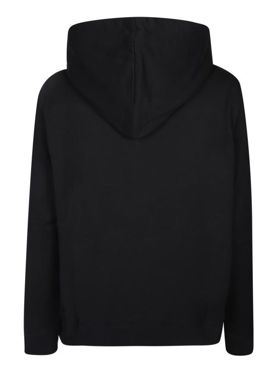 25FW 생로랑 리브 고쉬 로고 후드 677259 YB2PG 1000 Black - SAINT LAURENT