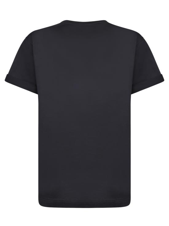 26FW 생로랑 반팔 티셔츠 460876 YB2DQ 1000 Black - SAINT LAURENT