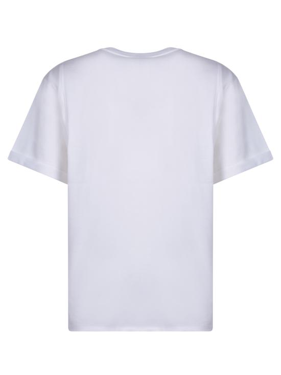 26FW 생로랑 반팔 티셔츠 460876 YB2DQ 9000 White - SAINT LAURENT