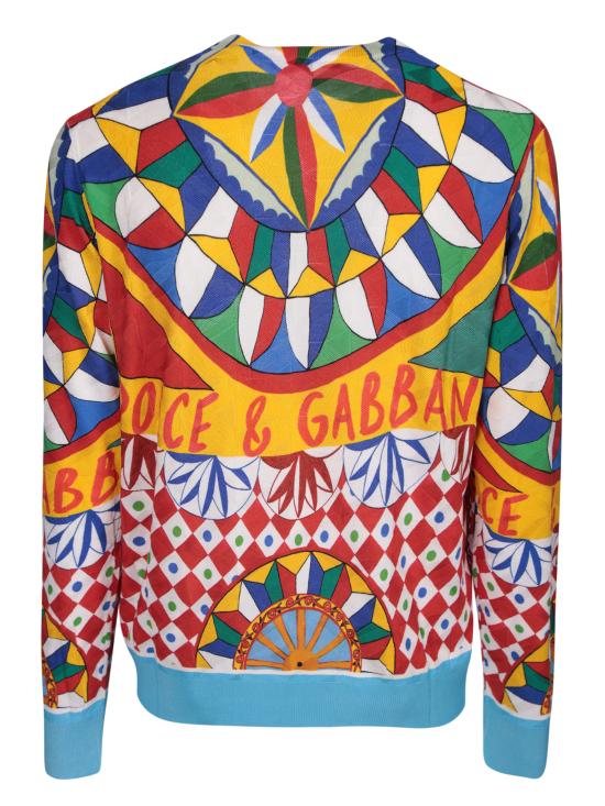 24FW 돌체앤가바나 스웨터 GXP72T JAHJE S9000 Multi - DOLCE & GABBANA