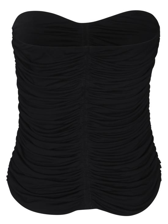 24FW 생로랑 민소매 티셔츠 753703 Y5F63 1000 Black - SAINT LAURENT