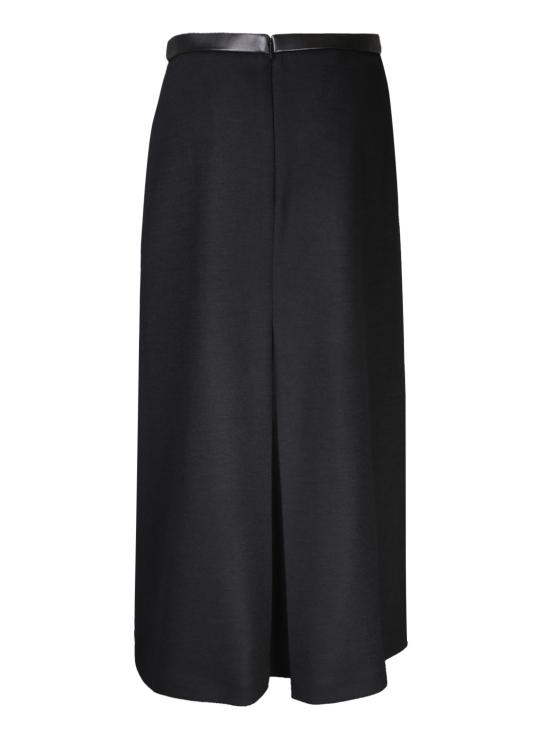 24FW 생로랑 롱 스커트 754542 Y3B03 1000 Black - SAINT LAURENT