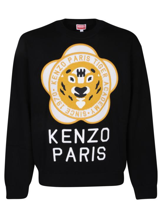 24FW 겐조 긴팔 티셔츠 FD65PU4293 BB 99J Black