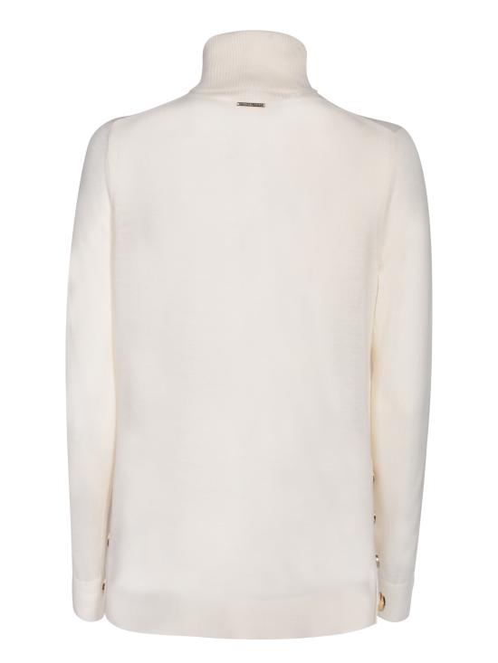  마이클 코어스 터틀넥 MF360NV4VR 110 White - MICHAEL KORS