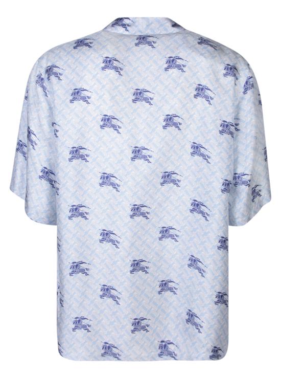  버버리 반팔 셔츠 8072075 A1858 Blue - BURBERRY