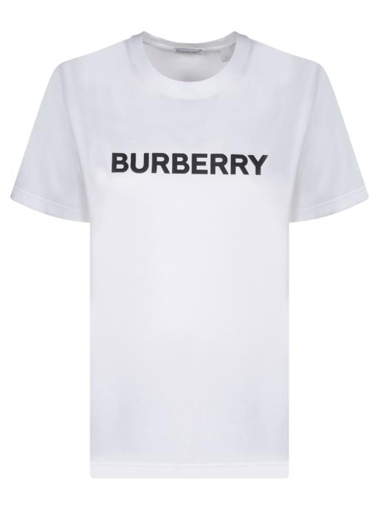 25FW 버버리 로고 코튼 티셔츠 8080325 A1464 White