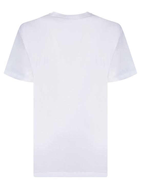 25FW 버버리 로고 코튼 티셔츠 8080325 A1464 White - BURBERRY