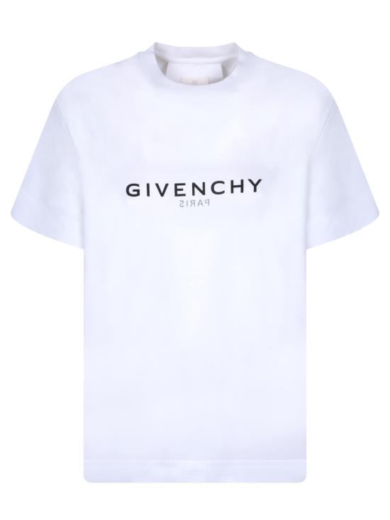 25FW 지방시 반팔 티셔츠 BW707Z3 Z5W 100 White