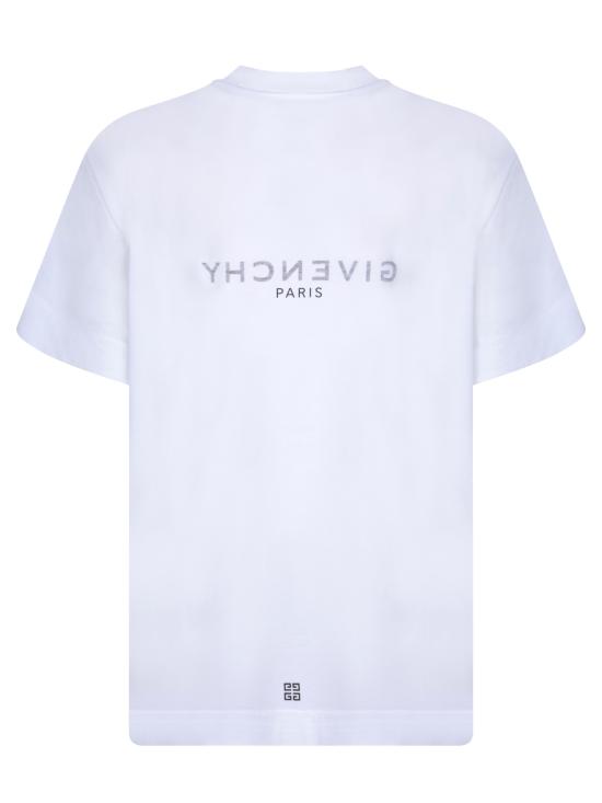 25FW 지방시 반팔 티셔츠 BW707Z3 Z5W 100 White - GIVENCHY