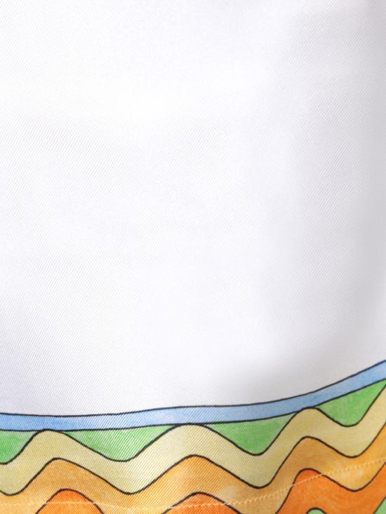  카사블랑카 숏팬츠 MS24TR012 04 White - CASABLANCA