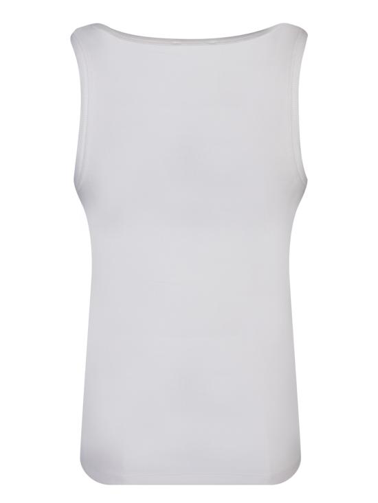 25SS 몽클레어 민소매 티셔츠 8P00006 89AK6 034 White - MONCLER