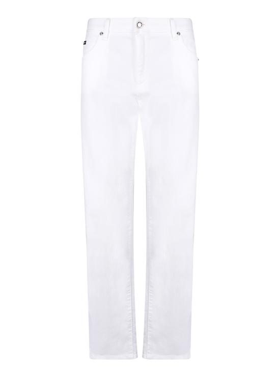 25SS 돌체앤가바나 스트레이트 팬츠 FTCS0D G8IB7 S9001 White