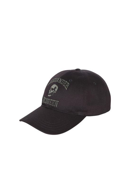 25FW 알렉산더 맥퀸 볼캡 759450 4105Q 1066 Black