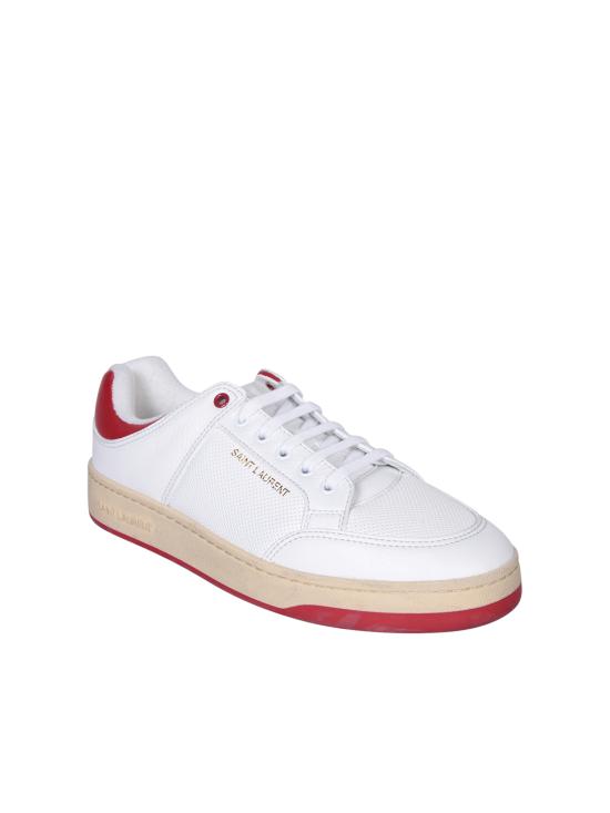  생로랑 SL 61 로우 스니커즈 713600 2W4AA 9226 White - SAINT LAURENT