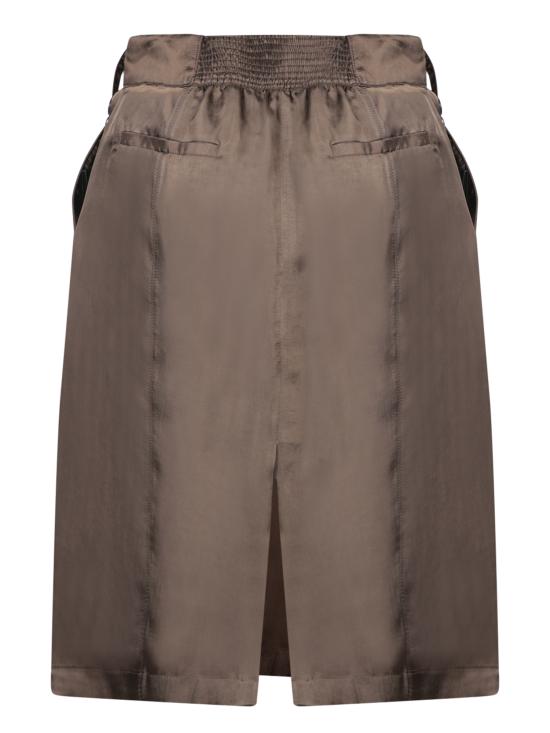  생로랑 미디 스커트 773304 Y3I83 2178 Brown - SAINT LAURENT