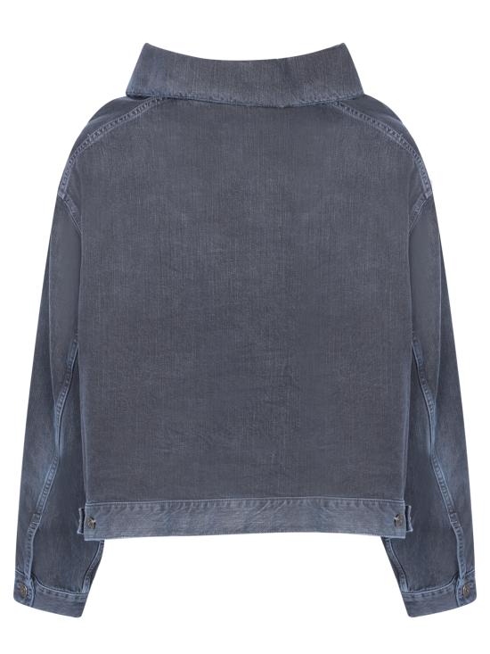 25SS 발렌시아가 데님 자켓 786638 TQW59 2470 Blue - BALENCIAGA