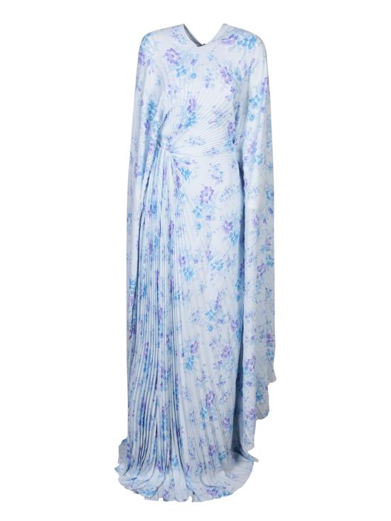  발렌시아가 롱 원피스 790632 TQL50 4011 White