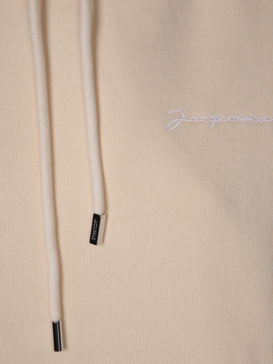 25SS 자크뮈스 후드 티셔츠 245JS310 2120 151 Beige - JACQUEMUS