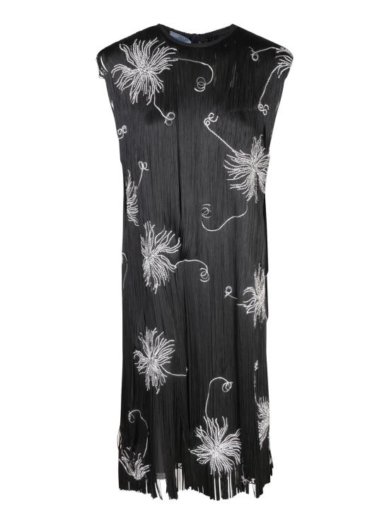  프라다 숏 원피스 P3M64R 14YB F0002 Black