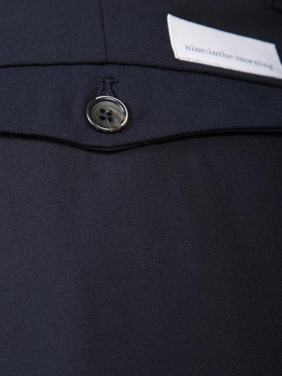 25FW 나인인더모닝 수트 팬츠 GVE34 M14 NAVY Blue - NINE IN THE MORNING