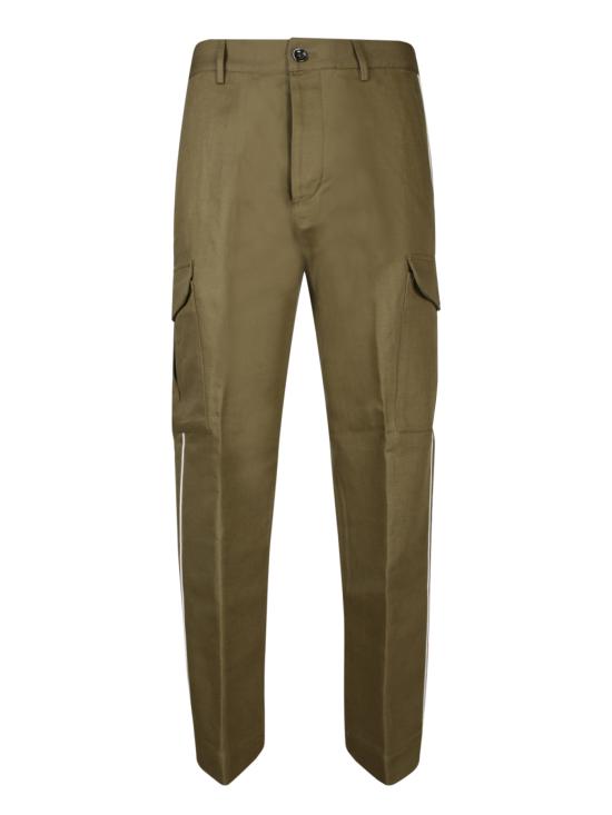  나인인더모닝 수트 팬츠 ZEU23 R25 OLIVA Green