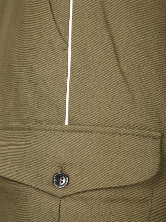  나인인더모닝 수트 팬츠 ZEU23 R25 OLIVA Green - NINE IN THE MORNING