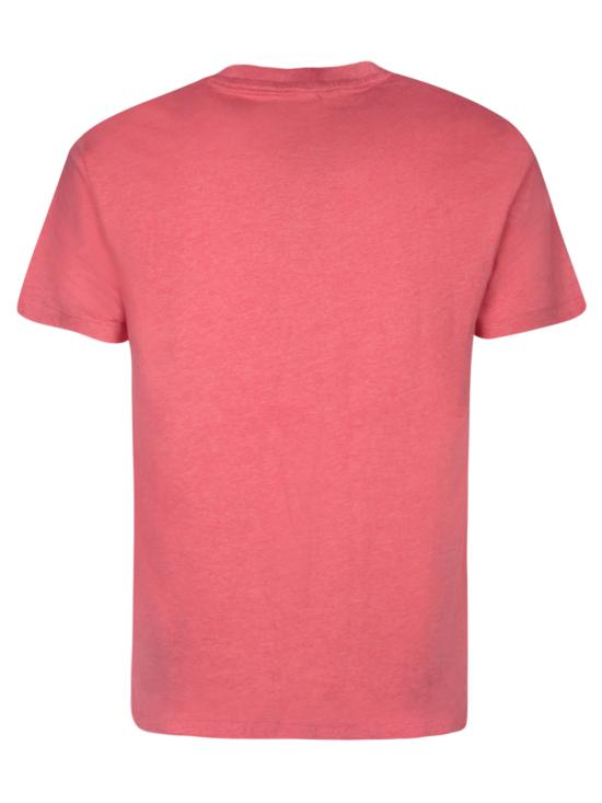  폴로 랄프로렌 포니로고 자수 반팔 티셔츠 710671438 201 Orange - POLO RALPH LAUREN