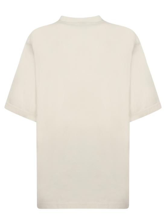 25FW 발렌시아가 반팔 티셔츠 764235 TQVS8 9121 Beige - BALENCIAGA