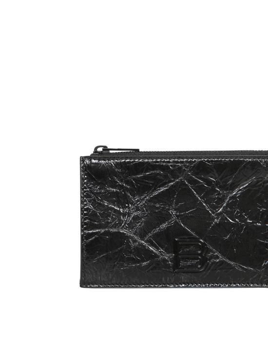 25FW 발렌시아가 지갑 766465 2AA65 1000 Black - BALENCIAGA