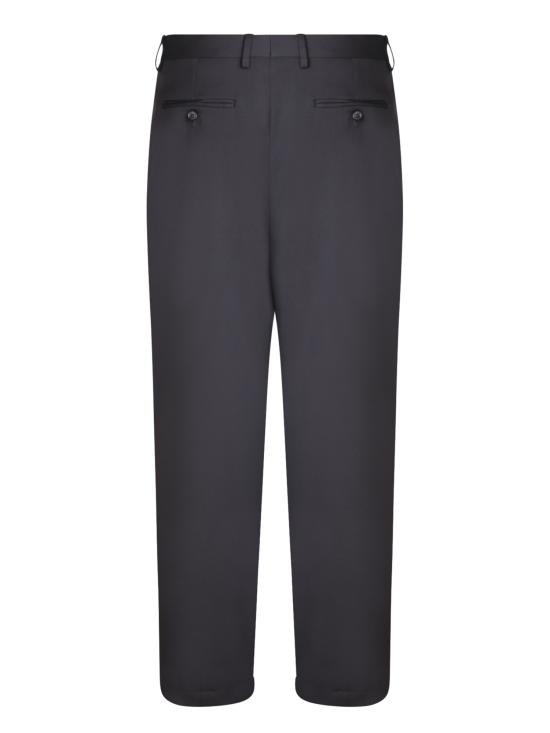 26FW 조르지오 아르마니 스트레이트 팬츠 GM000587 TE11165 UC001 Black - GIORGIO ARMANI